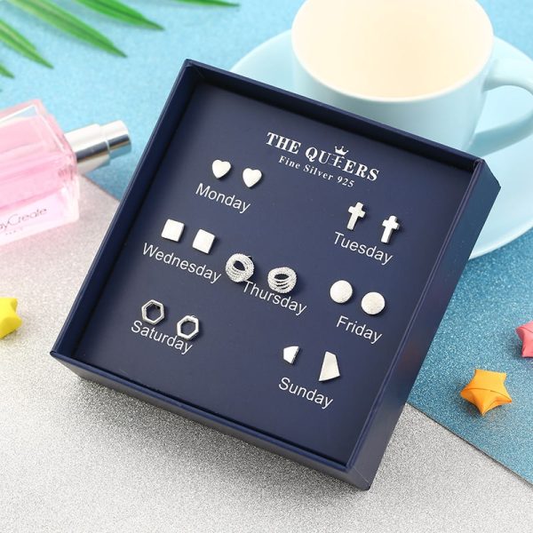 Female Set Korean Style Temperament Super Fairy Simple Personality Student Mini Wild Earrings