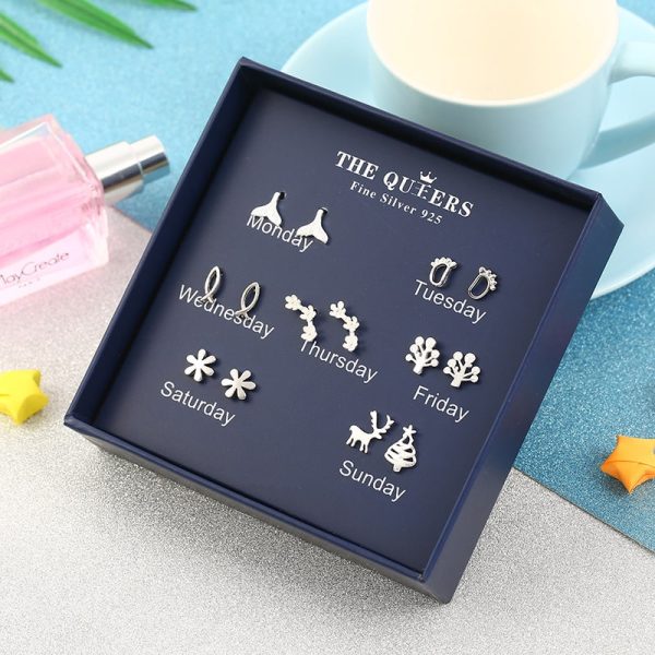 Female Set Korean Style Temperament Super Fairy Simple Personality Student Mini Wild Earrings