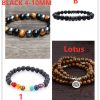 Tiger Eye Stone Bracelet Natural Stone Bracelet