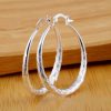 Simple Small Circle Wave Pattern Earrings