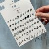 1619751435138.jpg Mini Set Earrings Female Korean Style Simple Student Trend Earrings