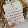 1619751435139.jpg Mini Set Earrings Female Korean Style Simple Student Trend Earrings