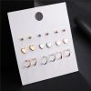 1619751435141.jpg Mini Set Earrings Female Korean Style Simple Student Trend Earrings