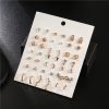 1619751515498.jpg Mini Set Earrings Female Korean Style Simple Student Trend Earrings