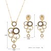 European And American Foreign Trade Accessories 18K Gold Jewelry Set