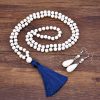 European And American Retro Turquoise Jewelry Ethnic Style Necklace Earrings Ring Bracelet Set