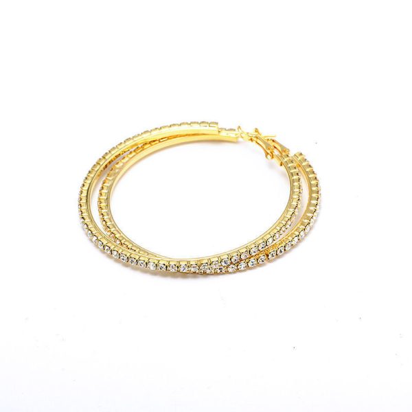 Big Circle Earrings Sexy Temperament Large Circle Earrings
