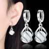 Retro Ethnic Cat's Eye Stone Ear Jewelry