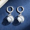 Retro Ethnic Cat's Eye Stone Ear Jewelry