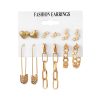 Earring Set Stylish Simple Retro Acrylic