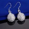 Fireworks Jewelry Set Silver Jewelry Bracelet Pendant Necklace Ring Earring Four-piece Set