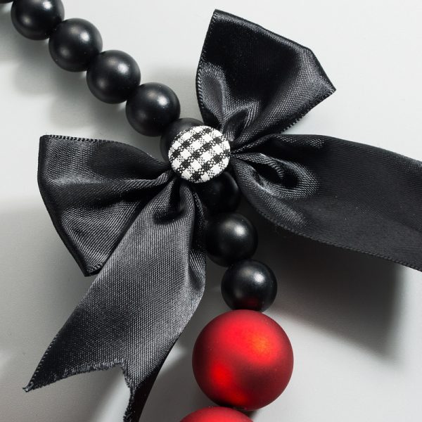 Bowknot Resin Necklace Set