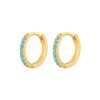 Women And Men Silver Earrings Hoops