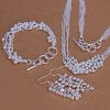 Small Wholesale Six - Line Light Beads Three - Piece Set Of Spherical Jewelry Set