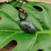 Stone Moonlight Stone Original Stone Leaf Blue Moonlight Pendant