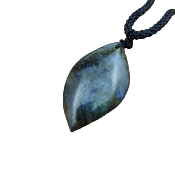 Stone Moonlight Stone Original Stone Leaf Blue Moonlight Pendant