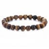 European And American Beaded Bracelets Amazon Wish Tiger Eye Stone Volcanic Stone White Pine Frosted Stone Couple Bracelet