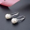 Pearl Jewelry Set S925 Silver Shell Beads Pendant Girls Fashion Zircon Earrings Freshwater Beads Ring Wholesale