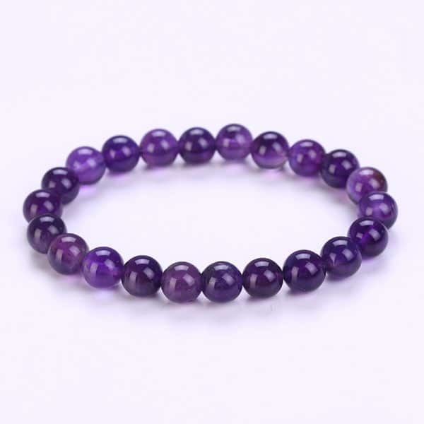 Bracelet Yoga Pure Bead Bracelet 8mm Stone Volcanic Stone Agate Diy Bracelet