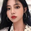 Summer Style Luminous Clearly CZ, Large Circle Hoop Earrings for Women EarRings Fashion Jewelry Valentine's Day Gift