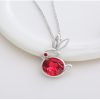 Wholesale Fashion Diamond Rabbit Necklace Stone Jewelry Multiple Pendants Necklace