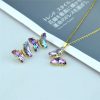 Butterfly Jewelry Set Sen Series Sweet Earrings