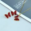 Butterfly Jewelry Set Sen Series Sweet Earrings