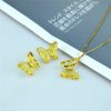 Butterfly Jewelry Set Sen Series Sweet Earrings