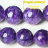 Natural Crystal Transparent Charoite Hands