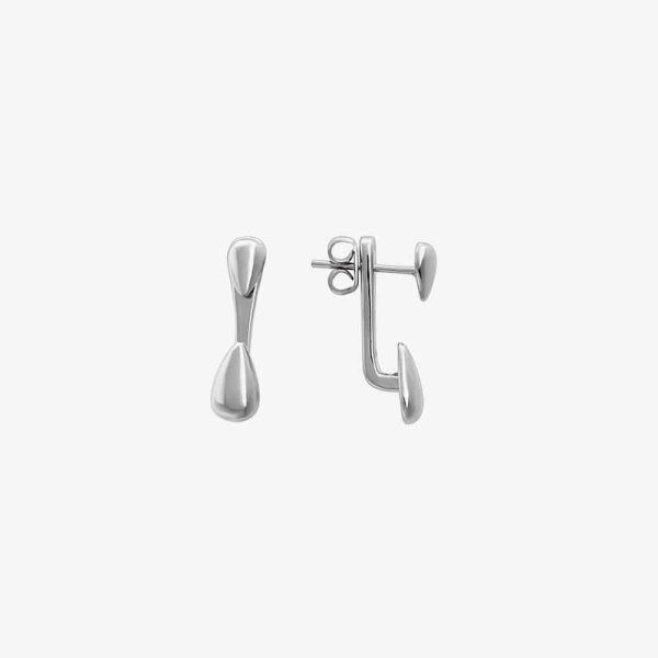Rear Hanging Water Drop Earrings