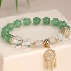 New Chinese Style White Crystal Tassel Bracelet Female Niche High Sense