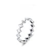 Fashion Personality Connecting Shackle Chain Ring Women