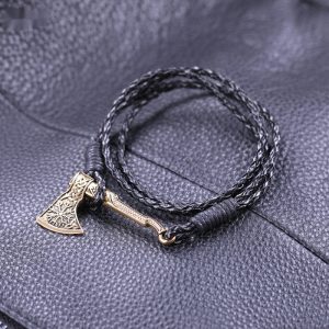 Men's Cowhide Woven Multi-layer Bracelet