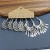 6-piece Set Tassel Bohemian Ethnic Style Hollow Stud Earrings