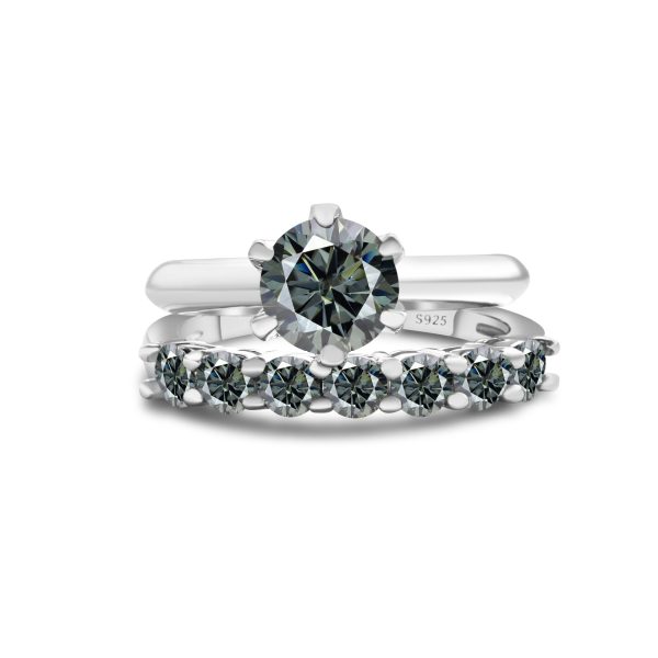 S925 Sterling Silver Moissanite Ring Wear