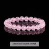 Natural Crystal Simple Single Circle Citrine Bracelet