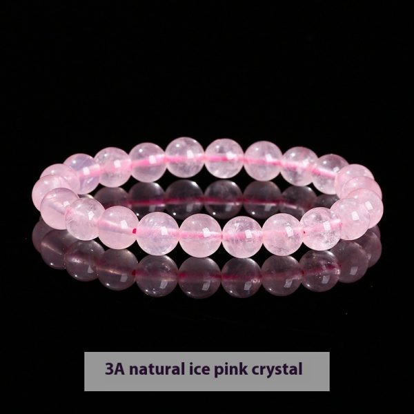 Natural Crystal Simple Single Circle Citrine Bracelet