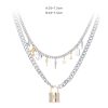 Copper Alloy Metal Exquisite Punk Theme New Element Pendant Necklace