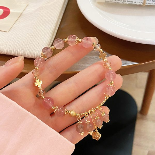 New Chinese Style Artistic Retro Super Fairy Crystal Tassel Bracelet