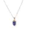 Natural Stone Pendant Necklace Women