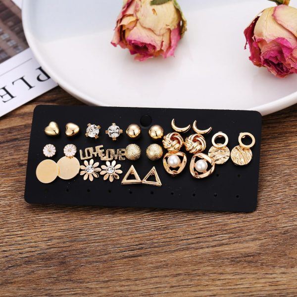 1740904426530541568.jpg Fashion Flower Rhinestone Earings Set
