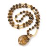 Stone Pendant Elastic String Men's And Women's Necklaces Seaside Beach Style