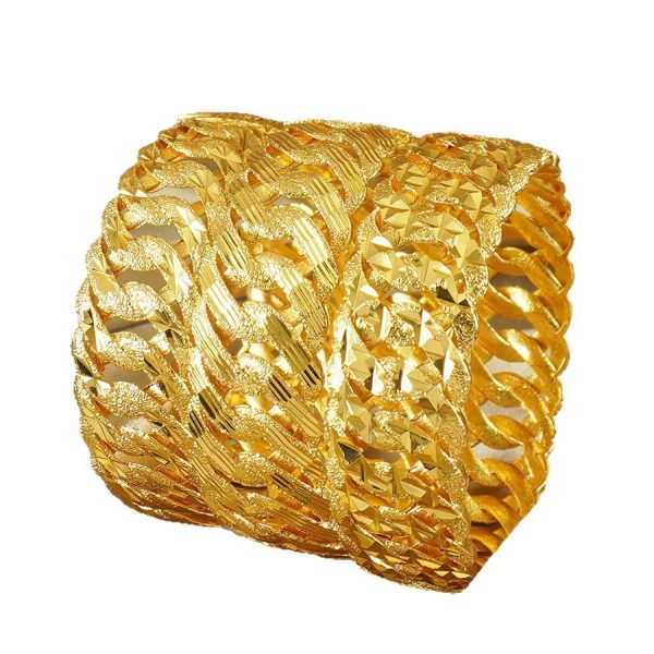 Middle East Retro Open Cuban Bracelet