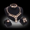 Ethnic Style Alloy Necklace And Earrings Four-piece Jewelry Set