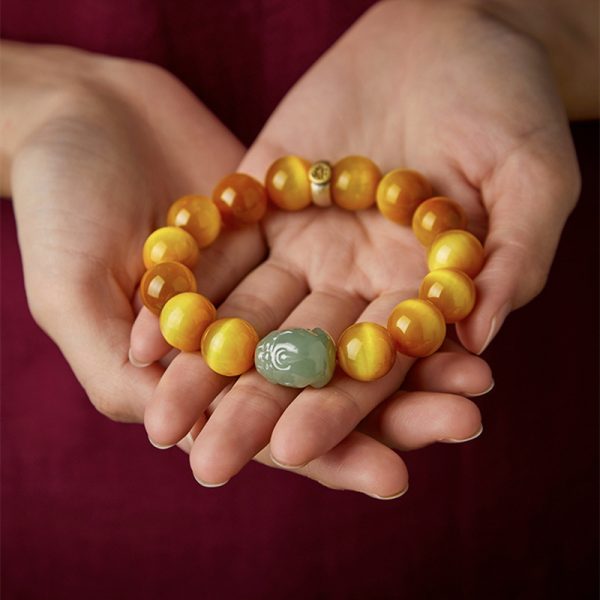 Hetian Jade Pixiu Bracelet Zodiac