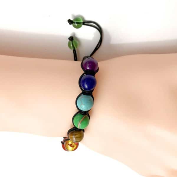Seven-color rainbow stone