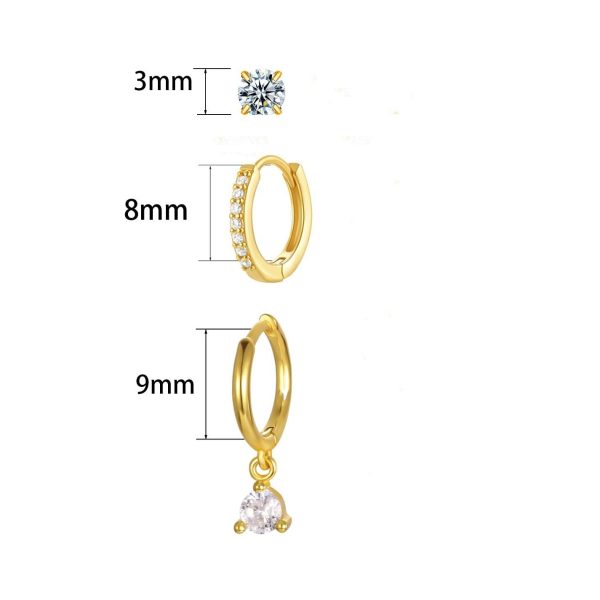 17a97313-5084-4b65-9625-19aff625b910.jpg Inlaid Zircon Elegant Women's Earrings Three-piece Set