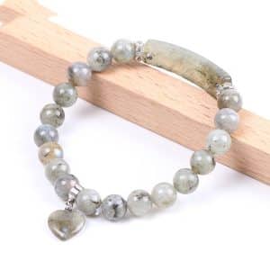 Natural Labradorite Flash Stone Bracelet