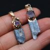 Simple Natural Stone Pendant DIY Jewelry Accessories