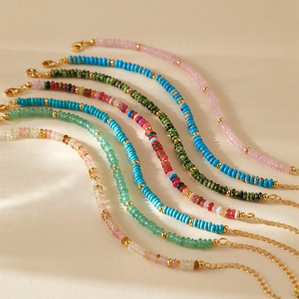 Women's All-match Crystal Beaded Design Bracelet